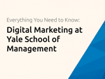 Digital Marketing at Yale School of Management: Everything You Need to Know